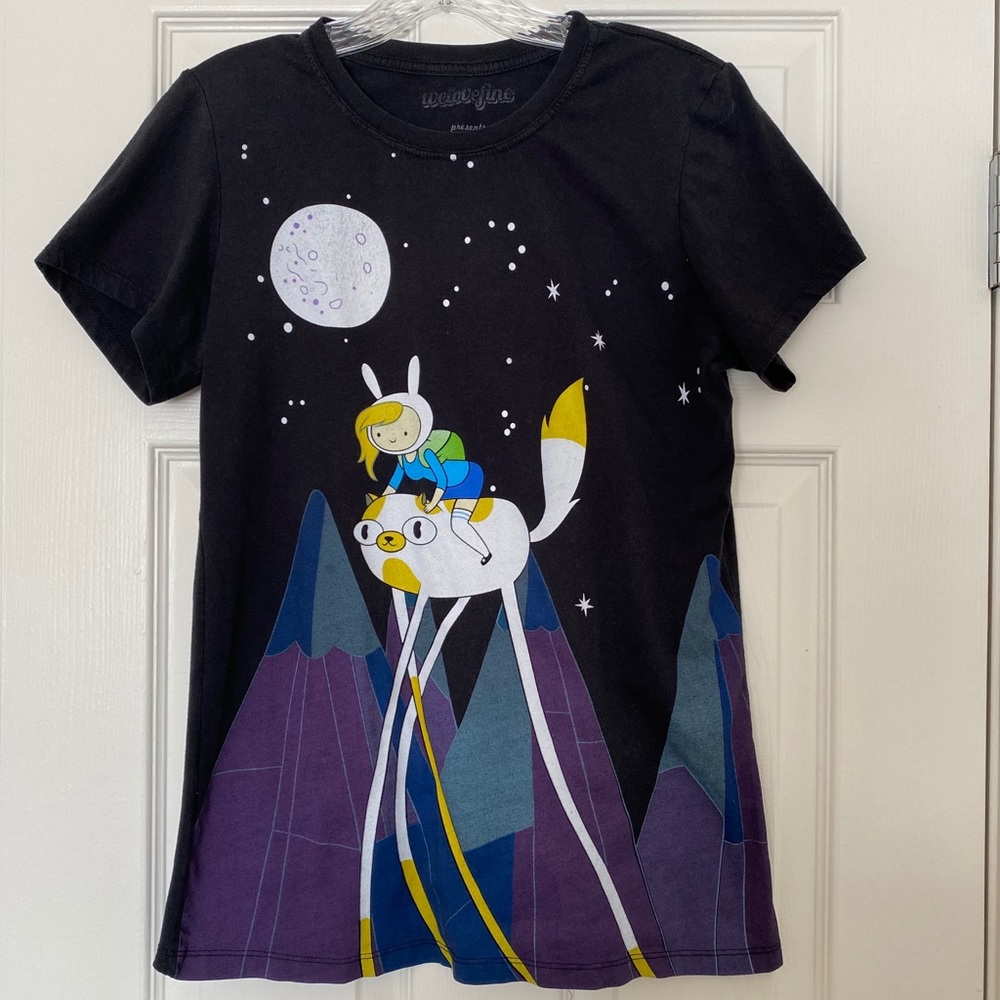Adventure Time Fiona and Cake t-shirt